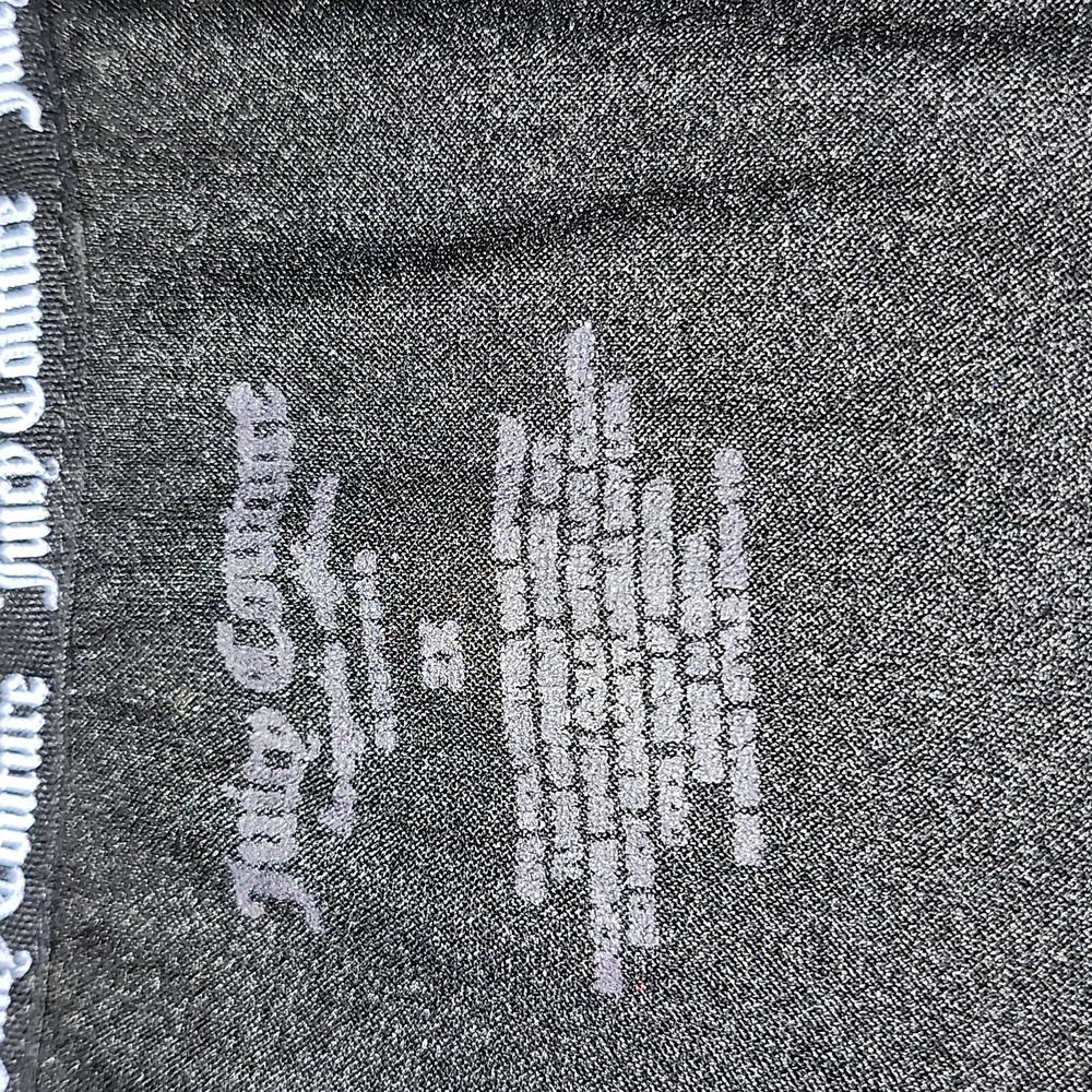 JUICY COUTURE Black and Leopard Print Logo TShirt, EUC, Size 2x - Picture 2 of 5